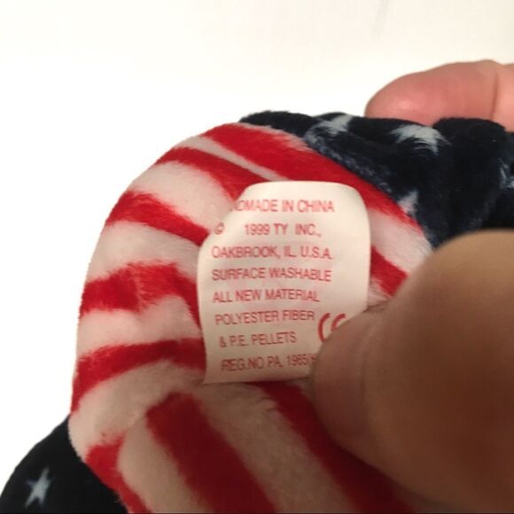 NWT vintage 1999 Spangle beanie baby - Picture 8 of 8